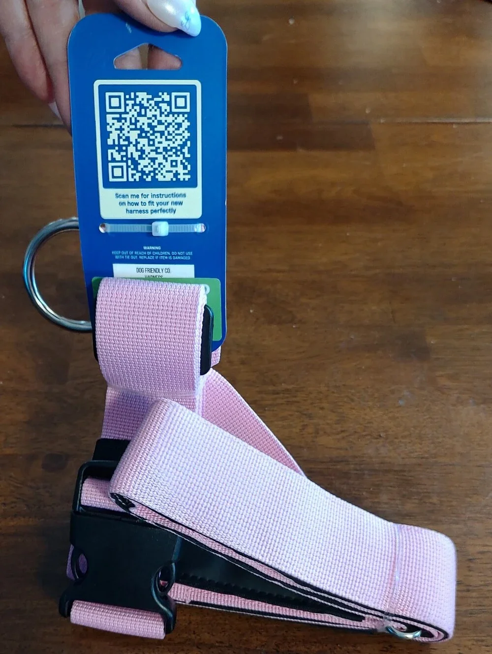 Pink X-Large Dog Harness